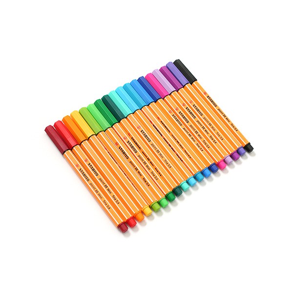 Penne colorate - Stabilo - 0.4