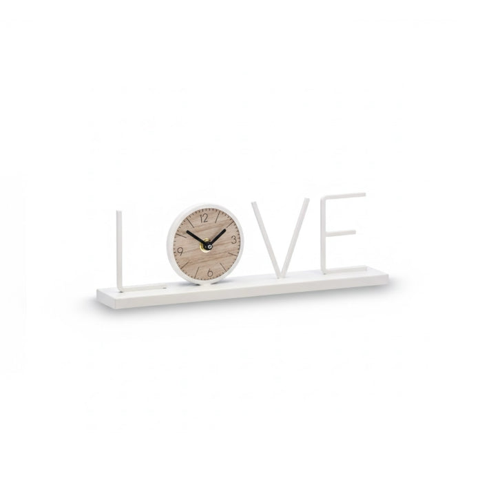 ADTrend - Decorazione d'Appoggio - LOVE - Orologio Integrato