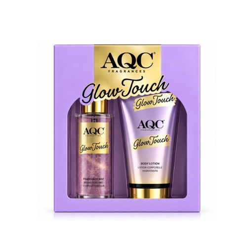 AQC Fragrances - Glow Touch - Body Mist + Body Lotion - Cofanetto