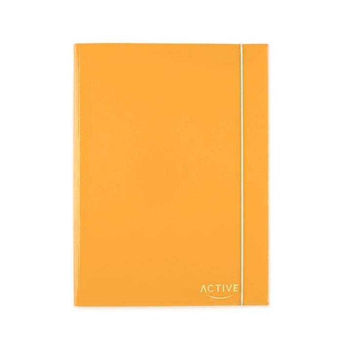 Active - Carpetta con Elastico - Monocolore - Thick