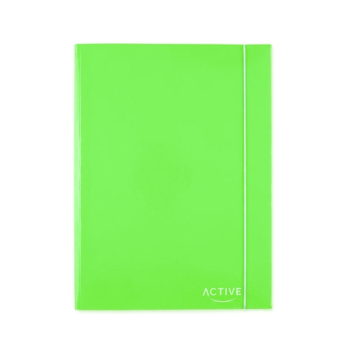 Active - Carpetta con Elastico - Monocolore - Thick