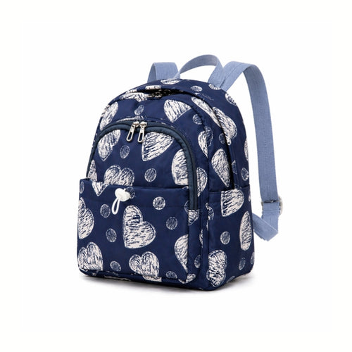 AmigoStar - Zaino Mini Cuori Multicolor | Compatto e Leggero