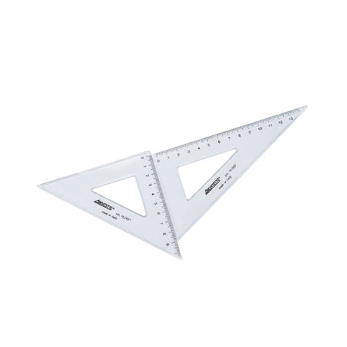 Architetto - Squadra Per Tecnica - 16cm / 45°- 16cm / 60° - Confezione