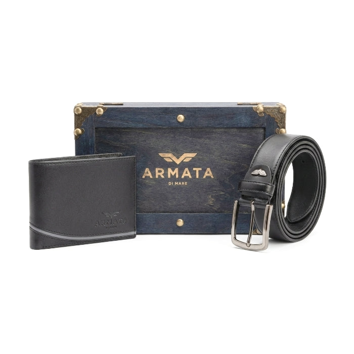 Armata di Mare - Portafoglio + Cintura - Cofanetto - CN01DK537/35/BOX/ADM
