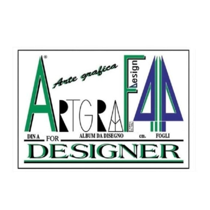 Artgraf - Album da Disegno - F4 - 24x33cm - Liscio / Ruvido