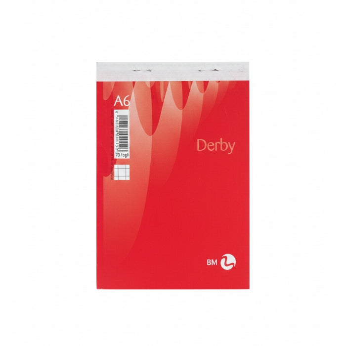 BM - Block Notes - Derby - Quadretti - 5mm - A6