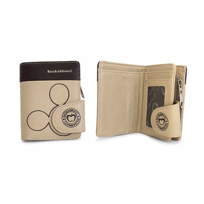 Baci & Abbracci - Portafoglio Donna e con Portamonete Zip e Porta Carte