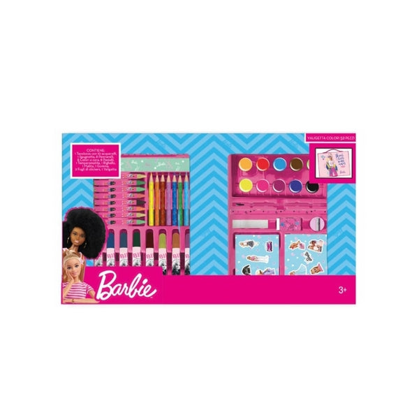 Barbie - Valigetta colori 52 pezzi