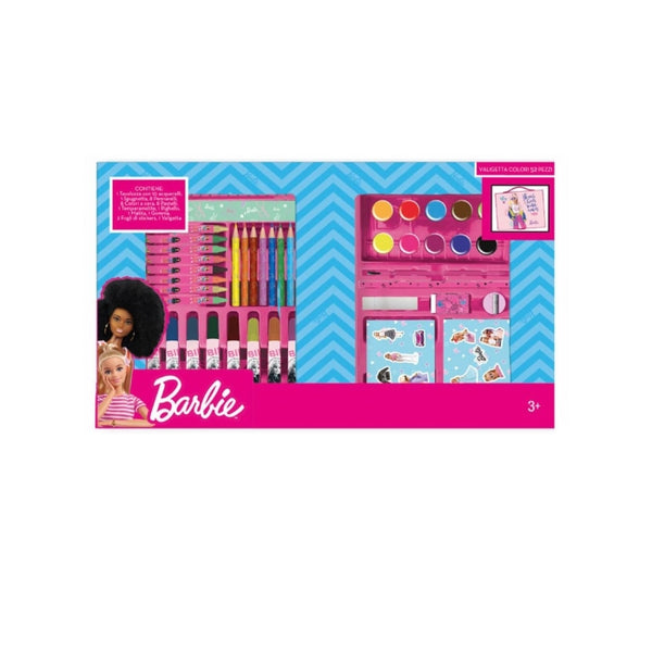 Barbie - Valigetta colori 52 pezzi