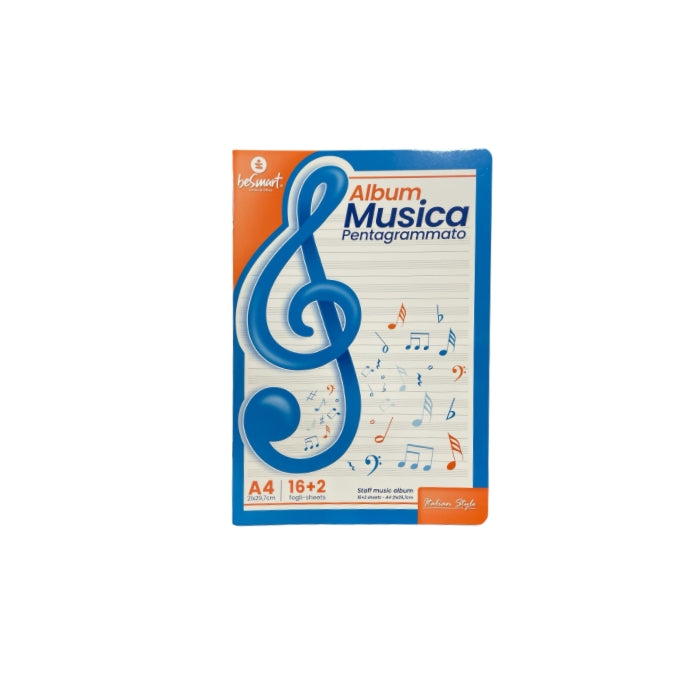 BeSmart - Album Musica Pentagrammato - A4