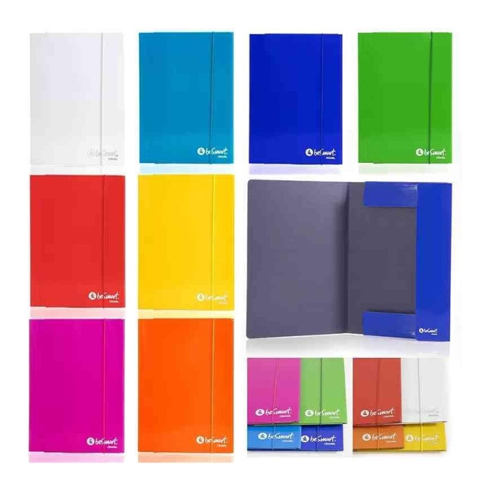 BeSmart - Carpetta Con Elastico - Sottile - Monocolore - 00100575