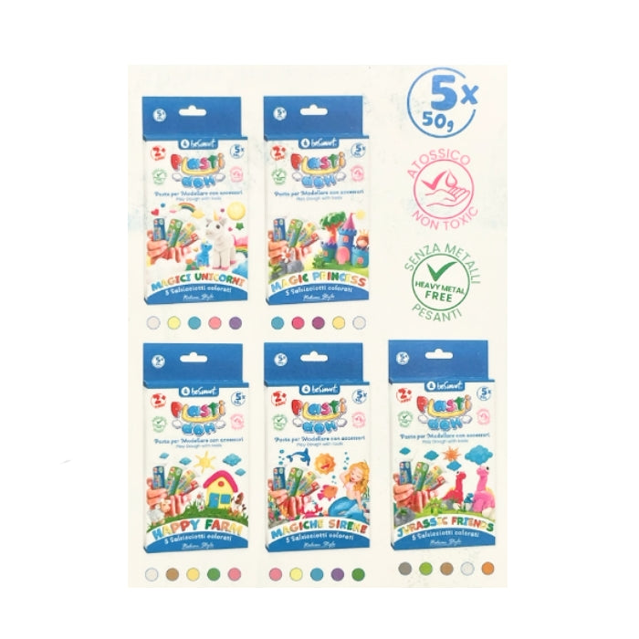 BeSmart - Plasti Doh - Pasta Per Modellare Con Accessori