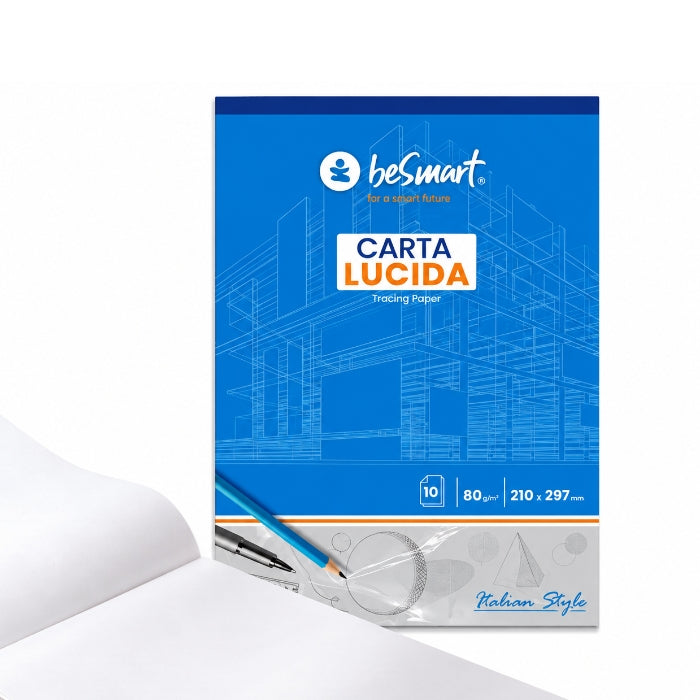BeSmart - School & Office - Carta Lucida | 10 Fogli - A4