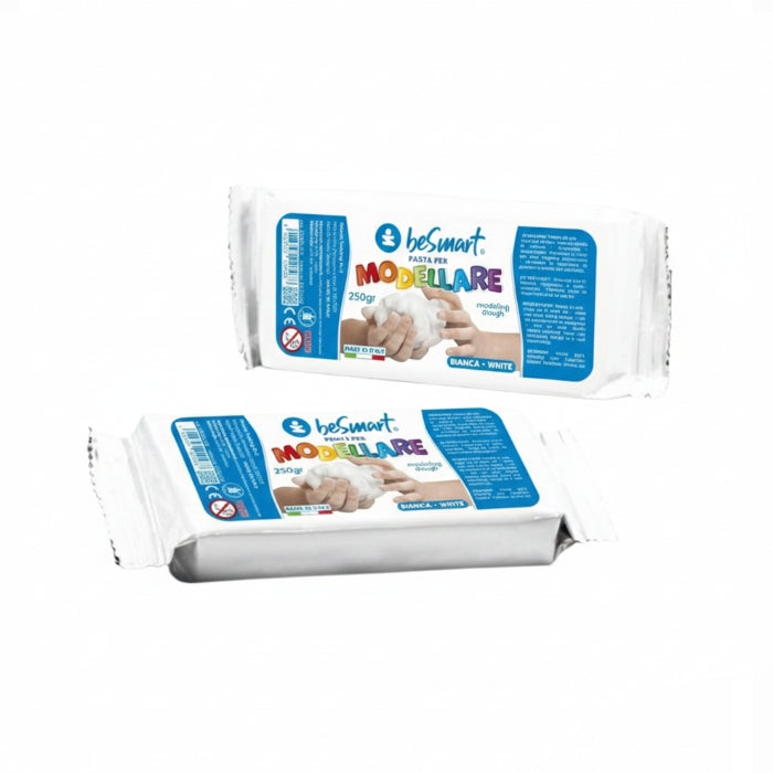 BeSmart - Pasta Per Modellare - Atossico - Bianca