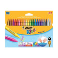 Bic - Kids - Plastidecor - Pastelli Colorati - 24 Pezzi