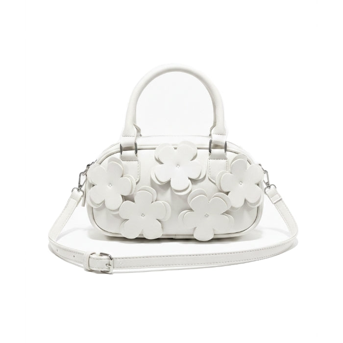 Briciole - Borsa A Mano - Fiori 3D