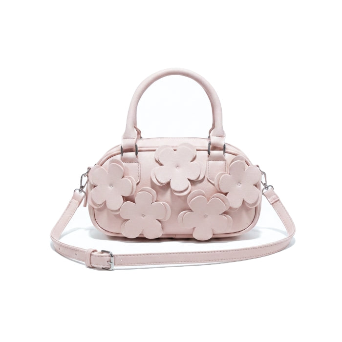 Briciole - Borsa A Mano - Fiori 3D