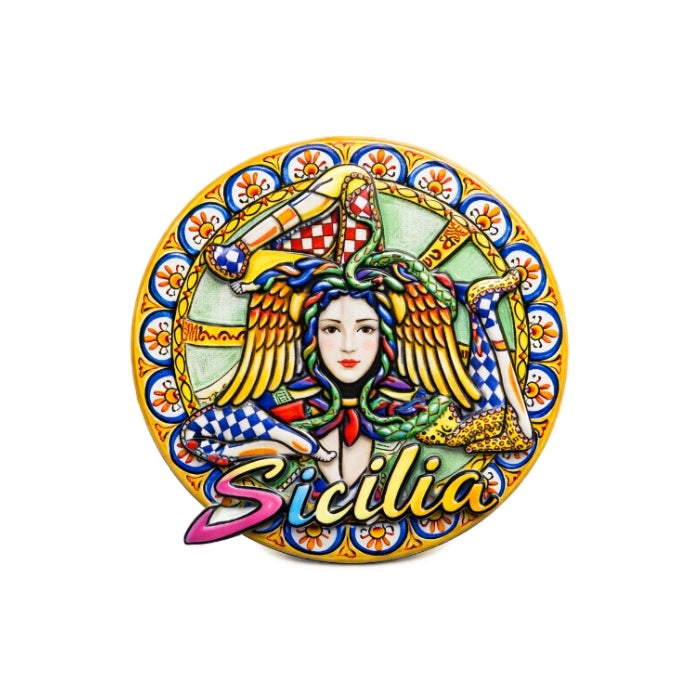 Cartoleria 4+1 - Calamita - Ruota & Trinacria