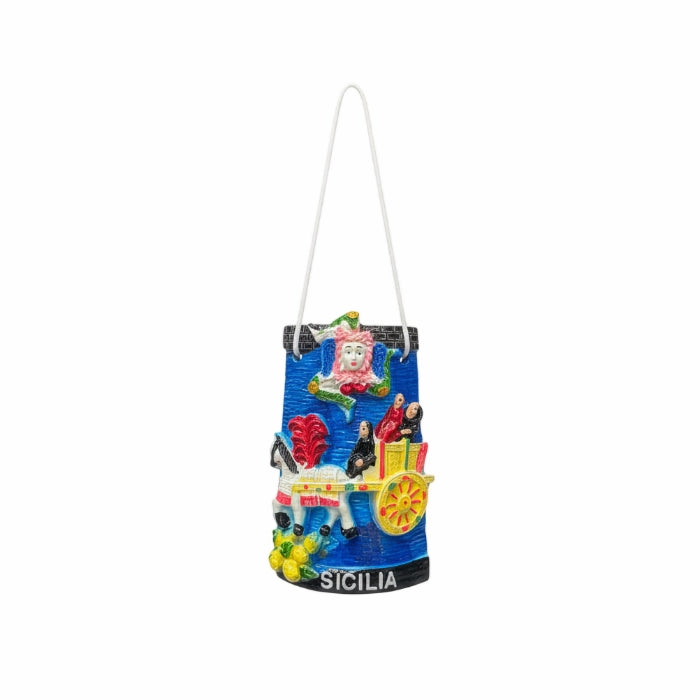 Cartoleria 4+1 - Calamita - Tegola con Simboli Siciliani