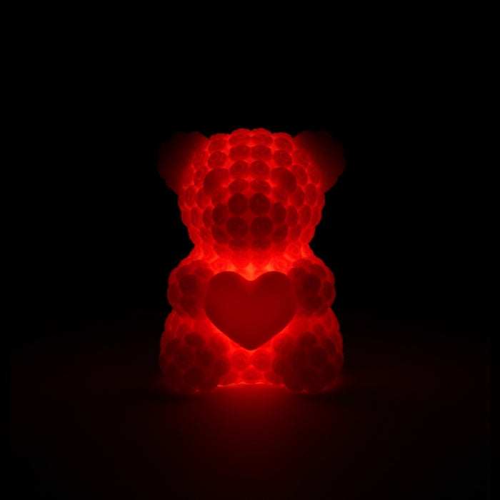 Cartoleria 4+1 - Orsetto Luminoso "Teddy Glow" - San Valentino