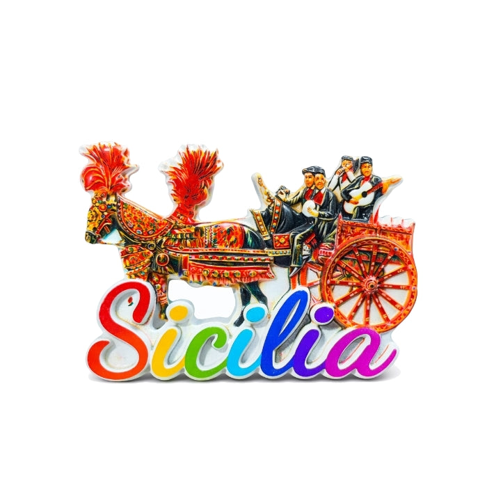 Cartoleria 4+1 - Calamita - Carretto | Stile Siciliano