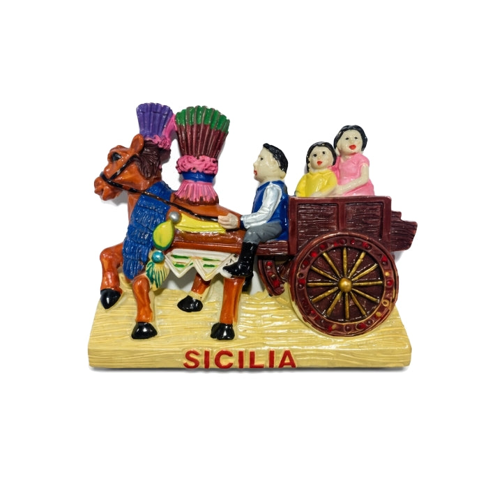 Cartoleria 4+1 - Calamita - Carretto | Stile Siciliano