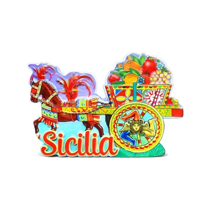 Cartoleria 4+1 - Calamita - Carretto | Stile Siciliano