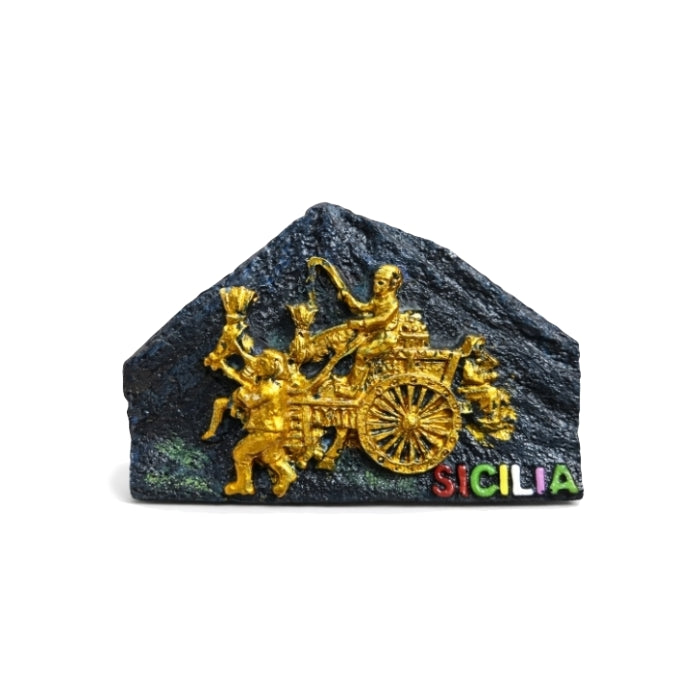 Cartoleria 4+1 - Calamita - Effetto Pietra Lavica | Stile Siciliano