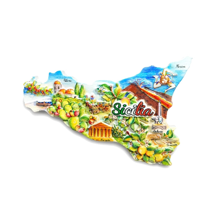 Cartoleria 4+1 - Calamita - Sicilia in Miniatura