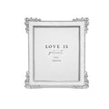 Cartoleria 4+1 - Cornice - Portafoto Decorata Argentata | 20x25cm