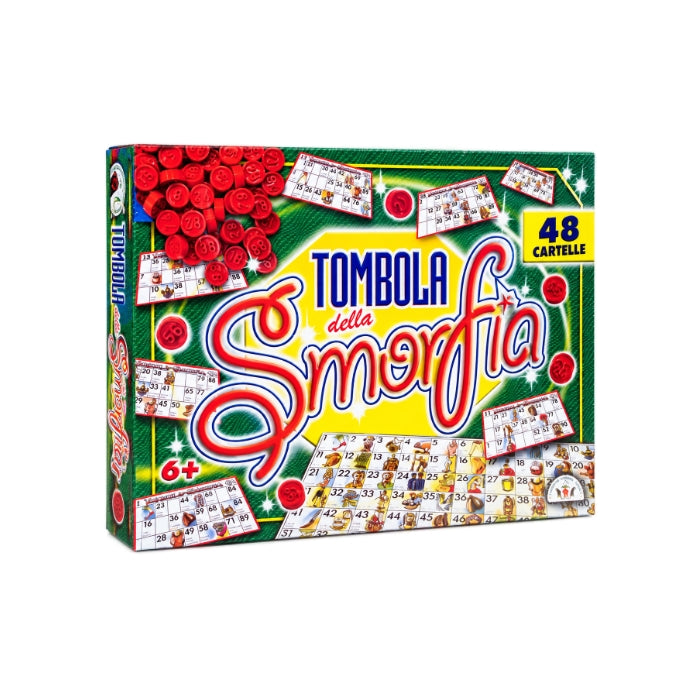 Cartoleria 4+1 - Gioco Tradizionale con 48 Cartelle | Tombola della Smorfia Napoletana