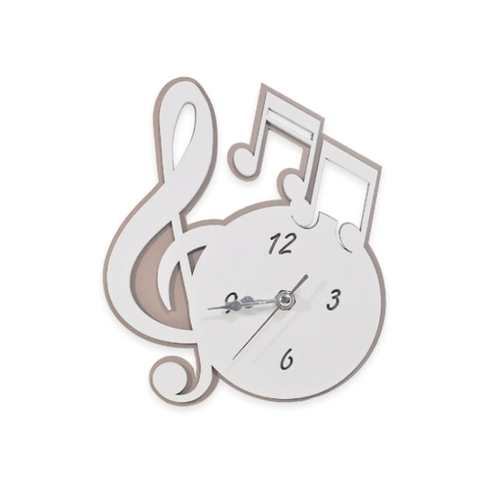 Cartoleria 4+1 - Orologio d'Appoggio - Note Musicali