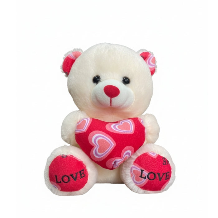 Cartoleria 4+1 - Peluche - Orsetto Cuore - All Love