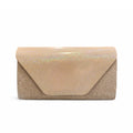 Cartoleria 4+1 - Pochette da Cerimonia - Beige con Glitter | Clutch Elegante da Sera