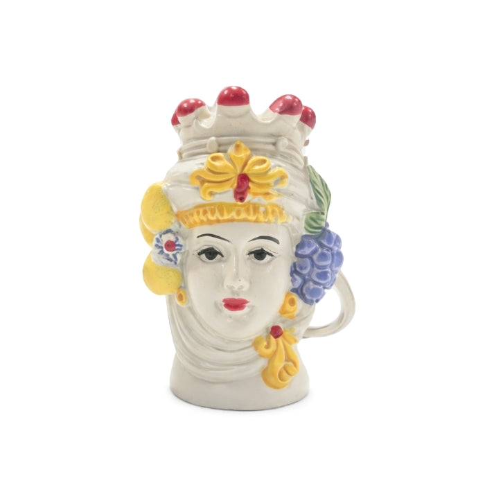 Cartoleria 4+1 - Portachiavi - Testa di Moro Colorata | Stile Siciliano