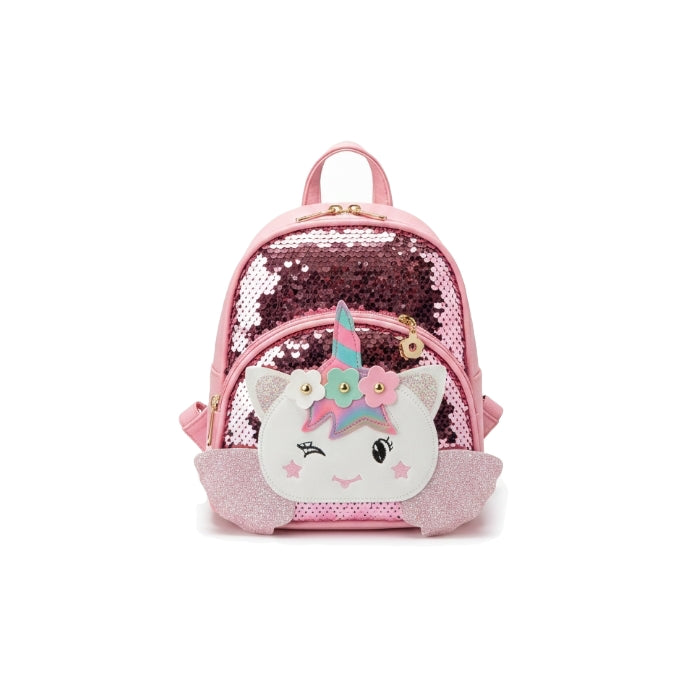 Cartoleria 4+1 - Zainetto - Unicorno 2in1 - Spallacci Sganciabili | Bambina