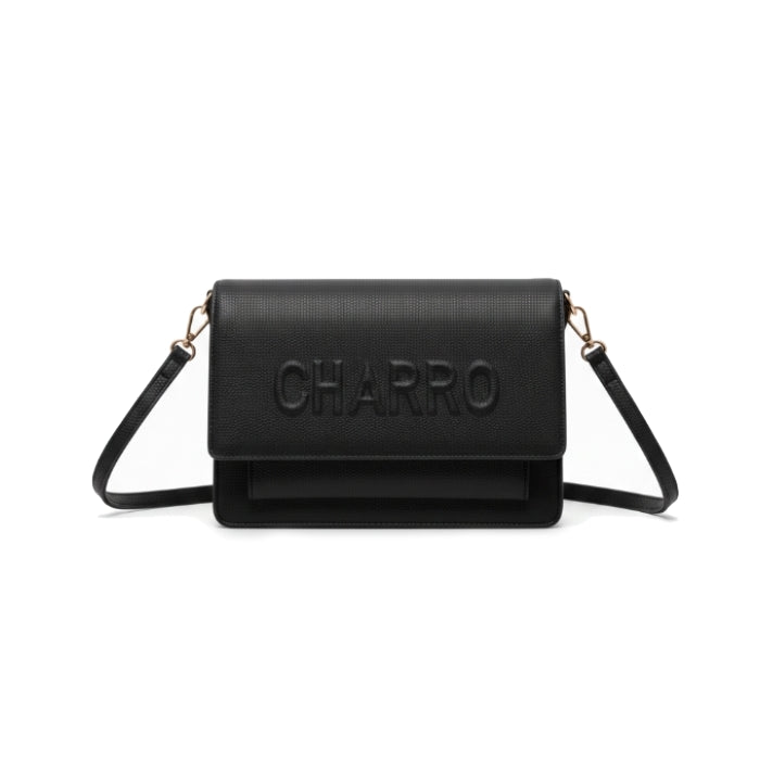 Charro - Borsa Tracolla - Clutch - Scritta Serigrafata