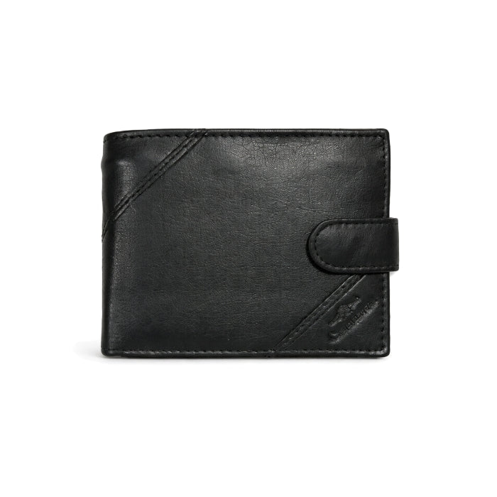 Charro - Portafoglio - Pelle - Chiusa Elegante | Nero