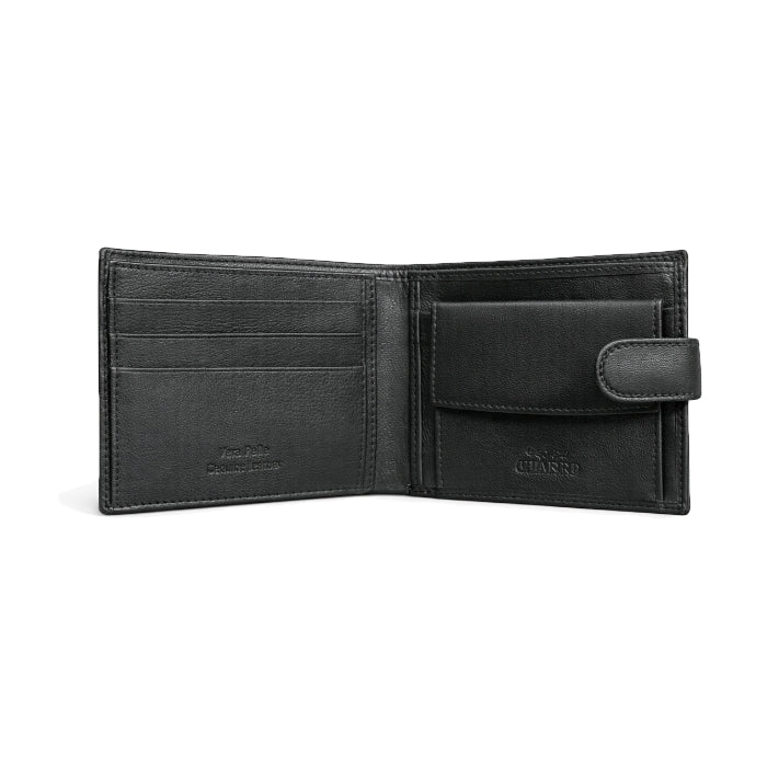 Charro - Portafoglio - Pelle - Chiusa Elegante | Nero