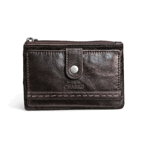 Charro - Portafoglio - Vintage con Zip e Bottone