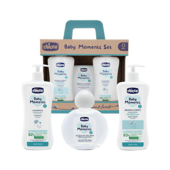 Chicco - Baby Moments Set - Cofanetto Neonato - Cura & Igiene | 0+ Mesi