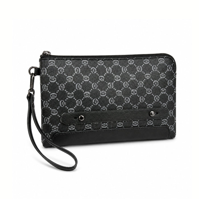 Cover Active - Pochette Uomo | Fantasia Monogram e Laccetto da Polso