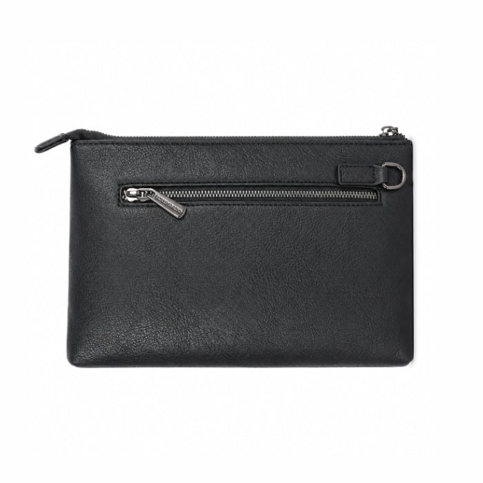 Cover World - Pochette in Ecopelle con Zip Esterna