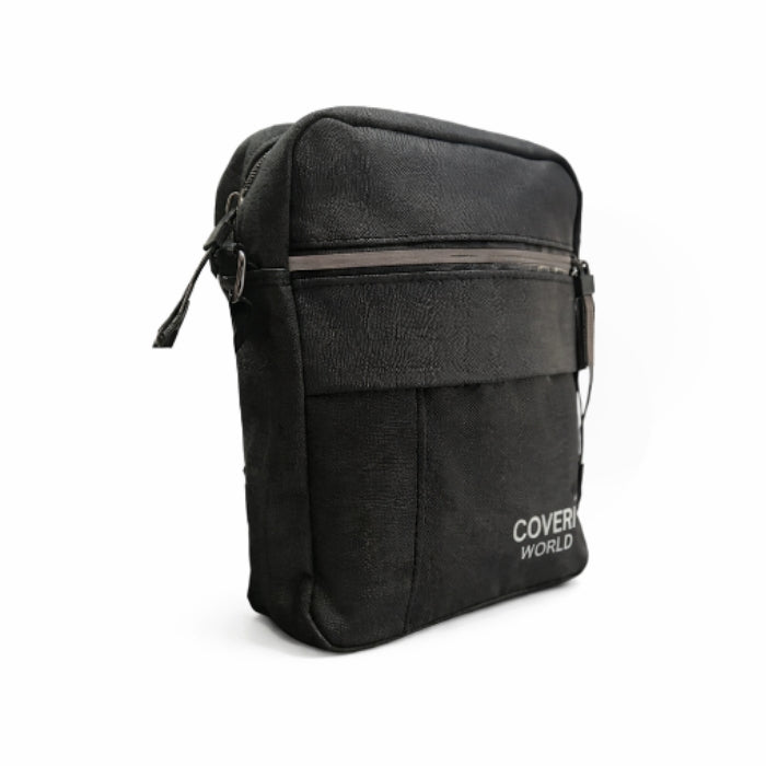 Coveri World - Tracolla - Sport Mode | Essenziale & Compatta - Nera