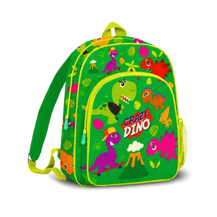 Crazy Dino - Zaino Scolastico - Dinosauri