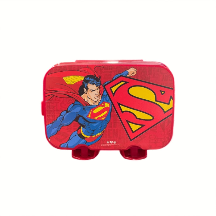 DC Comics - Superman - Portamerenda con Scomparti e Posate