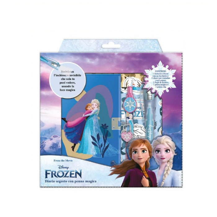Disney - Frozen - Diario Segreto con Lucchetto e Penna Magica