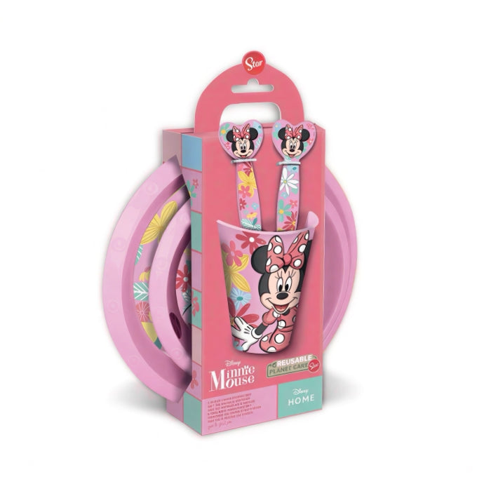 Disney - Minnie Mouse - Servizio da Tavola | 5 Pezzi