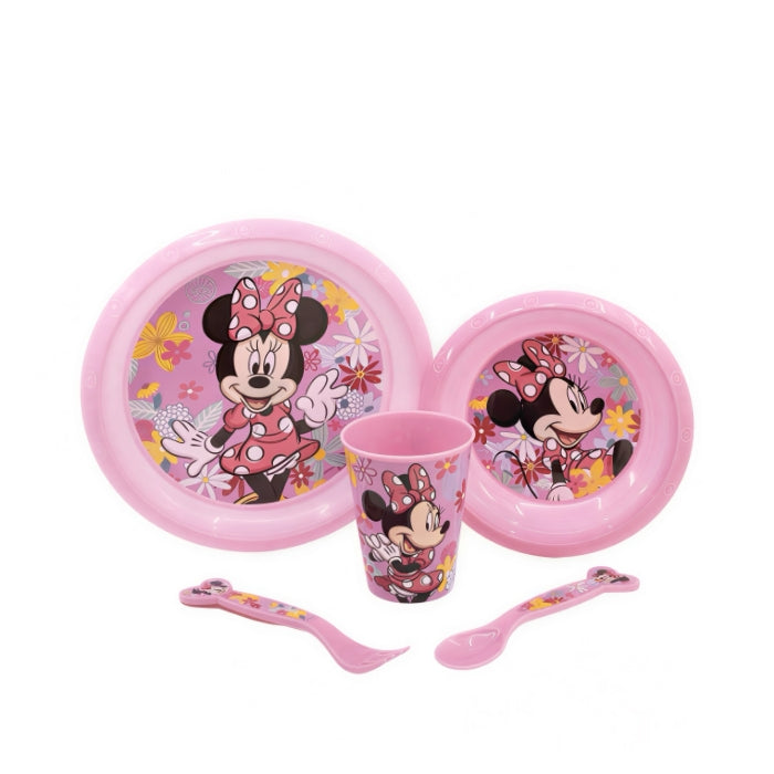 Disney - Minnie Mouse - Servizio da Tavola | 5 Pezzi
