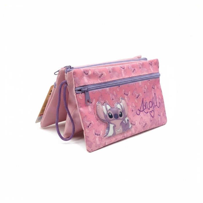 Disney - Stitch "Angel" - Astuccio | Bustina 3 Scomparti